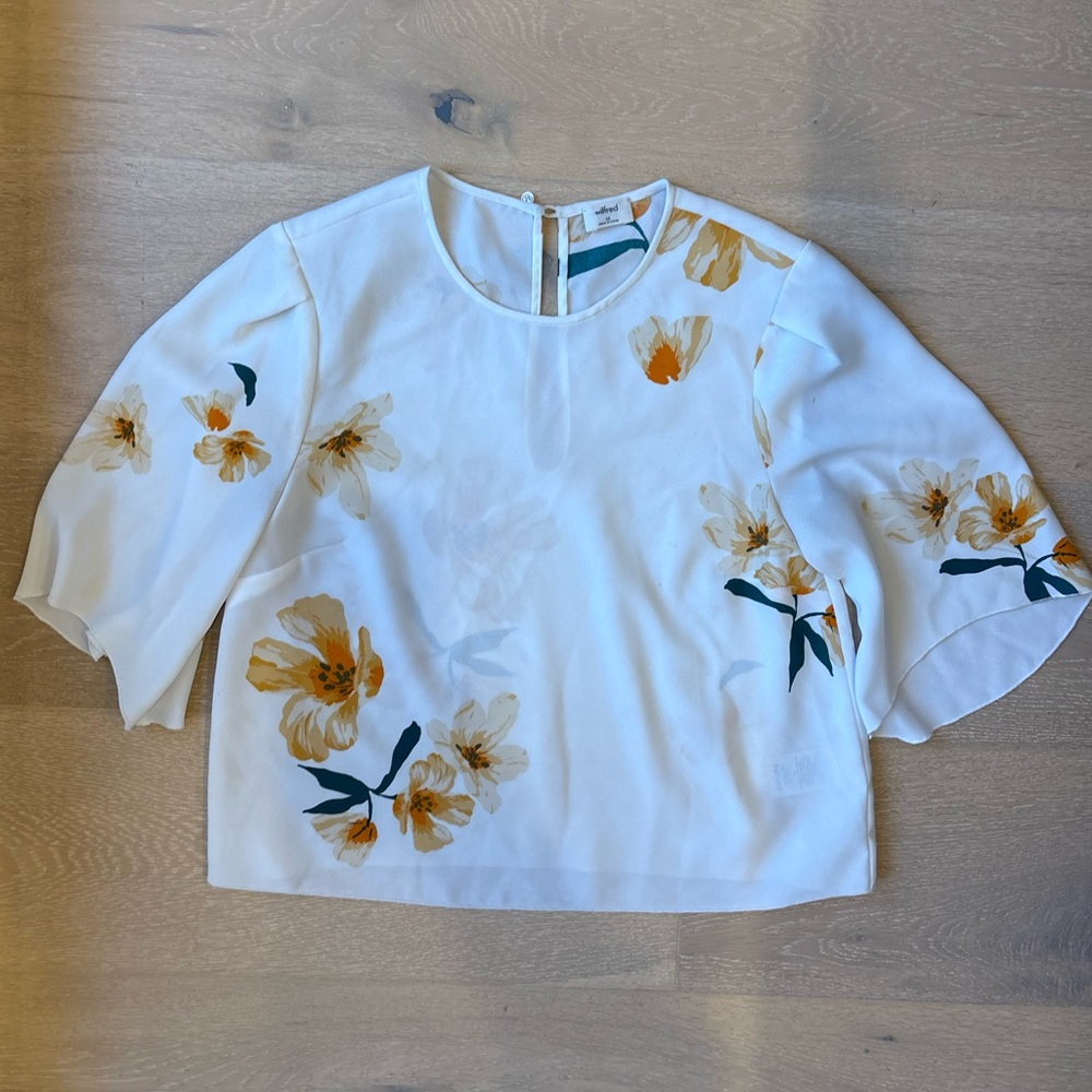 Aritzia Wilfred Cambrai Blouse
